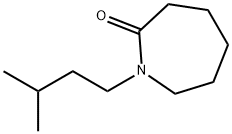 1-Isopentylazepan-2-one Structure