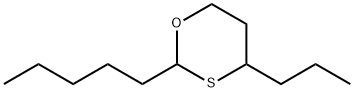 (+/-)-CIS- AND TRANS-2-PENTYL-4-PROPYL-1,3-OXATHIANE Structure