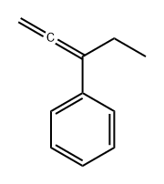 Benzene, (1-ethyl-1,2-propadien-1-yl)- Structure