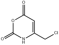 2H-1,3-Oxazine-2,6(3H)-dione, 4-(chloromethyl)- Structure