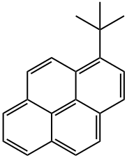 Pyrene, 1-(1,1-dimethylethyl)- Structure