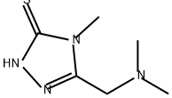 3H-1,2,4-Triazole-3-thione, 5-[(dimethylamino)methyl]-2,4-dihydro-4-methyl- Structure