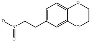 1,4-Benzodioxin, 2,3-dihydro-6-(2-nitroethyl)- 구조식 이미지