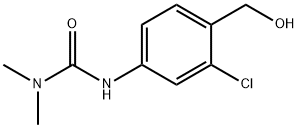 Urea, N'-[3-chloro-4-(hydroxymethyl)phenyl]-N,N-dimethyl- Structure