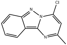 Pyrimido[1,2-b]indazole, 4-chloro-2-methyl- Structure