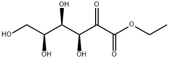 L-xylo-2-Hexulosonic acid, ethyl ester 구조식 이미지