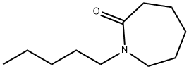 2H-Azepin-2-one, hexahydro-1-pentyl- Structure