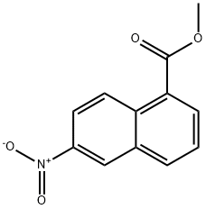 Methyl 6-nitro-1-naphthoate Structure