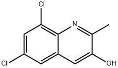 6,8-Dichloro-2-methylquinolin-3-ol Structure