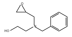 Ethanol, 2-[(2-oxiranylmethyl)(phenylmethyl)amino]- 구조식 이미지