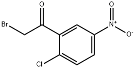 Ethanone, 2-bromo-1-(2-chloro-5-nitrophenyl)- Structure