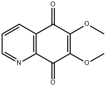 6,7-Dimethoxyquinoline-5,8-dione Structure