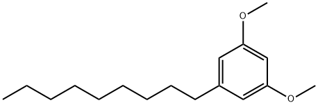 Benzene, 1,3-dimethoxy-5-nonyl- Structure