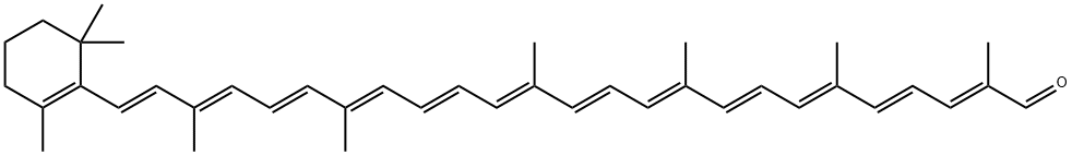 Torularhodinaldehyde Structure