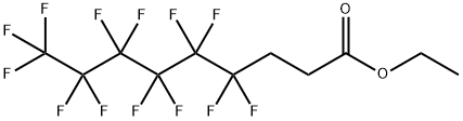 Nonanoic acid, 4,4,5,5,6,6,7,7,8,8,9,9,9-tridecafluoro-, ethyl ester Structure