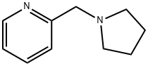 Pyridine, 2-(1-pyrrolidinylmethyl)- 구조식 이미지