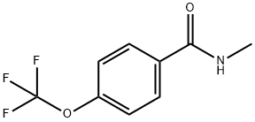 N-Methyl-4-(trifluoromethoxy)benzamide Structure