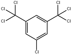 Benzene, 1-chloro-3,5-bis(trichloromethyl)- Structure