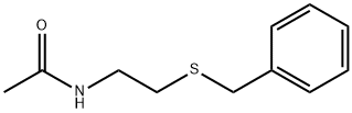 Acetamide, N-[2-[(phenylmethyl)thio]ethyl]- 구조식 이미지