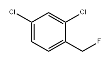 Benzene, 2,4-dichloro-1-(fluoromethyl)- Structure