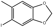 1,3-Benzodioxole, 5-iodo-6-methyl- 구조식 이미지