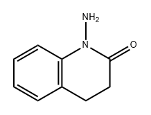 2(1H)-Quinolinone, 1-amino-3,4-dihydro- Structure