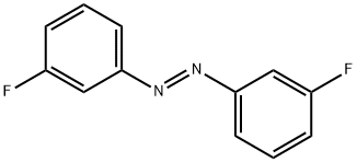 Diazene, 1,2-bis(3-fluorophenyl)-, (1E)- Structure