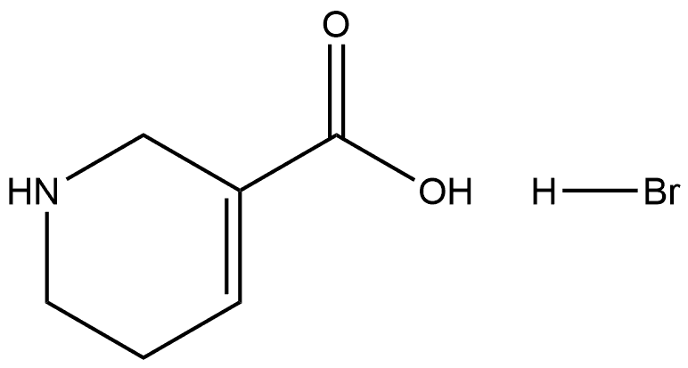 guvacine hydrobromide Structure
