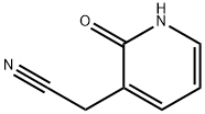 3-Pyridineacetonitrile, 1,2-dihydro-2-oxo- Structure