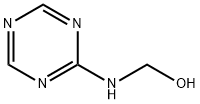 Methanol, 1-(1,3,5-triazin-2-ylamino)- Structure