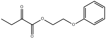 Butanoic acid, 2-oxo-, 2-phenoxyethyl ester Structure