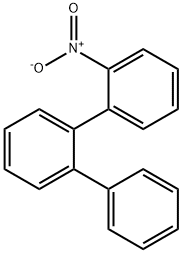 2-Nitro-1,1′:2′,1′′-terphenyl Structure