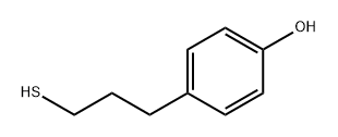 Phenol, 4-(3-mercaptopropyl)- Structure