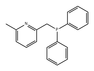 Pyridine, 2-[(diphenylphosphino)methyl]-6-methyl- 구조식 이미지