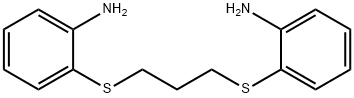 Benzenamine, 2,2'-[1,3-propanediylbis(thio)]bis- Structure