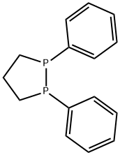 1,2-Diphospholane, 1,2-diphenyl- 구조식 이미지