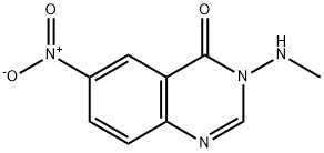 3-(Methylamino)-6-nitroquinazolin-4(3H)-one Structure