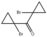 Methanone, bis(1-bromocyclopropyl)- 구조식 이미지