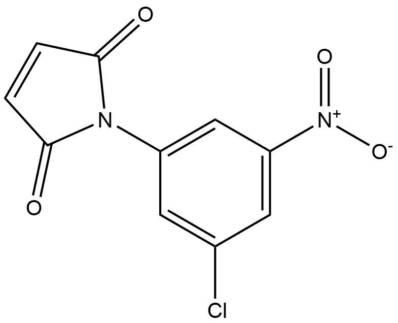 1-(3-chloro-5-nitrophenyl)-1H-pyrrole-2,5-dione Structure