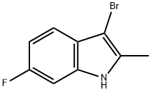 1H-Indole, 3-bromo-6-fluoro-2-methyl- Structure