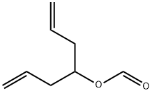 1,6-Heptadien-4-ol, 4-formate Structure