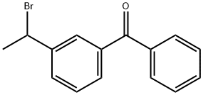 Methanone, [3-(1-bromoethyl)phenyl]phenyl- 구조식 이미지