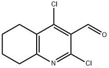 2,4-Dichloro-5,6,7,8-tetrahydroquinoline-3-carbaldehyde Structure