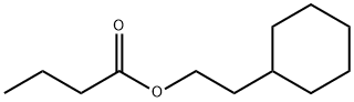 2-Cyclohexylethyl butanoate Structure