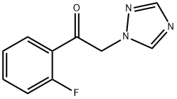 Ethanone, 1-(2-fluorophenyl)-2-(1H-1,2,4-triazol-1-yl)- Structure