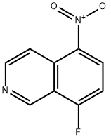8-fluoro-5-nitroisoquinoline 구조식 이미지