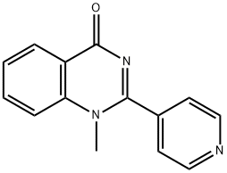 1-Methyl-2-(pyridin-4-yl)quinazolin-4(1H)-one 구조식 이미지