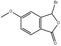 1(3H)-Isobenzofuranone, 3-bromo-5-methoxy- Structure