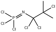 Phosphorimidic trichloride, (1,1,2-trichloro-2-methylpropyl)- (7CI,8CI,9CI) 구조식 이미지
