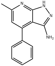 6-Methyl-4-phenyl-1H-pyrazolo[3,4-b]pyridin-3-amine 구조식 이미지